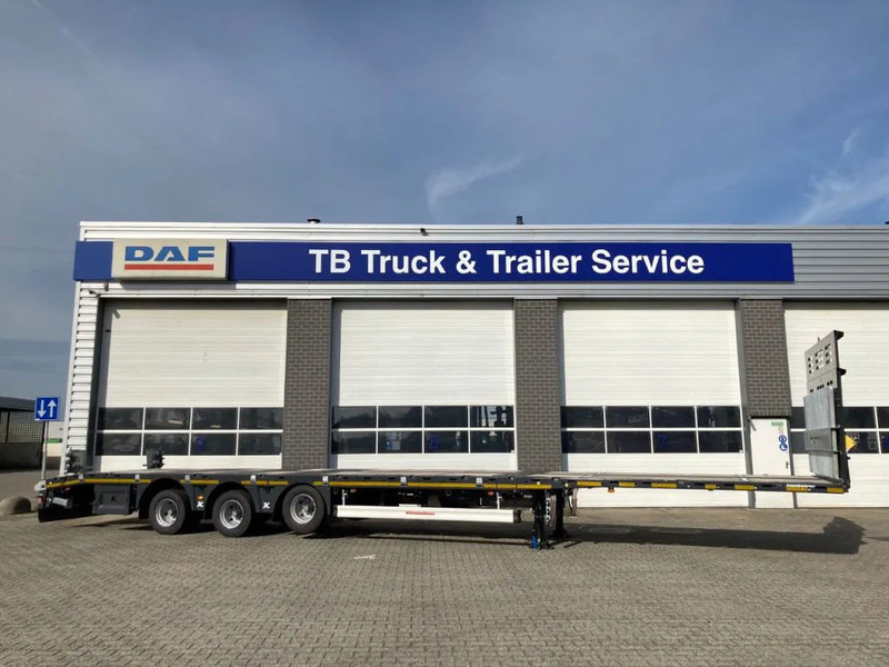 Kässbohrer SPA M3 / 1N - 18 / 27 Heavy Duty uitschuifbare vlakke mega trailer met liftas, rongen en oprijplaten - بصندوق مغلق نصف مقطورة: صور 2 Kässbohrer SPA M3 / 1N - 18 / 27 Heavy Duty uitschuifbare vlakke mega trailer met liftas, rongen en oprijplaten - بصندوق مغلق نصف مقطورة: صور 2