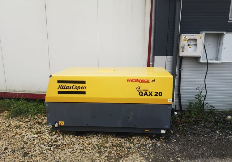 Agregat prądotwórczy Atlas Copco QAX 20 2005 Agregat (Genrtator) prądotwórczy Atlas Copco - مجموعة المولدات: صور 1 Agregat prądotwórczy Atlas Copco QAX 20 2005 Agregat (Genrtator) prądotwórczy Atlas Copco - مجموعة المولدات: صور 1