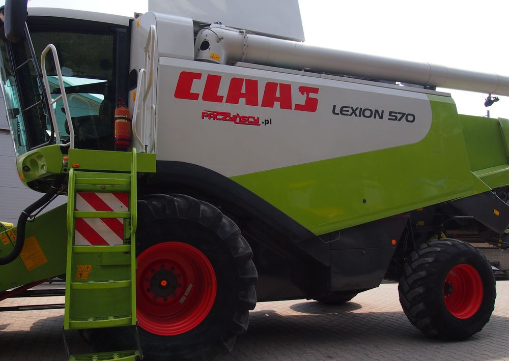 Kombajn zbożawy Claas Lexon 570 Kombajn zbożowy CLAAS LEXION 570+ heder VARIO 7,5m - حصادة شاملة: صور 4 Kombajn zbożawy Claas Lexon 570 Kombajn zbożowy CLAAS LEXION 570+ heder VARIO 7,5m - حصادة شاملة: صور 4