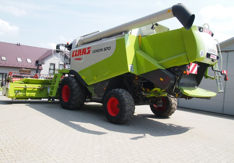Kombajn zbożawy Claas Lexon 570 Kombajn zbożowy CLAAS LEXION 570+ heder VARIO 7,5m - حصادة شاملة: صور 5 Kombajn zbożawy Claas Lexon 570 Kombajn zbożowy CLAAS LEXION 570+ heder VARIO 7,5m - حصادة شاملة: صور 5