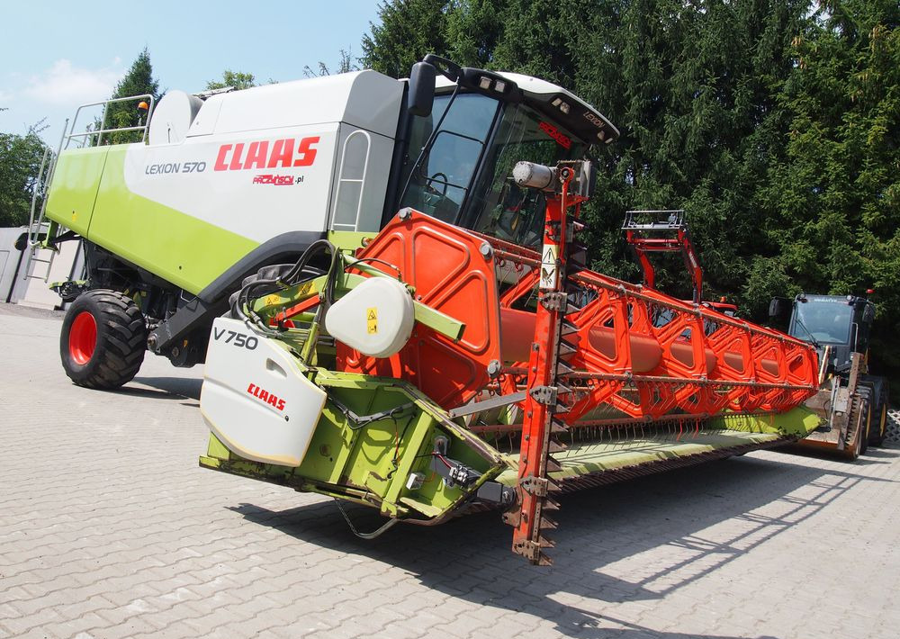 Kombajn zbożawy Claas Lexon 570 Kombajn zbożowy CLAAS LEXION 570+ heder VARIO 7,5m - حصادة شاملة: صور 3 Kombajn zbożawy Claas Lexon 570 Kombajn zbożowy CLAAS LEXION 570+ heder VARIO 7,5m - حصادة شاملة: صور 3