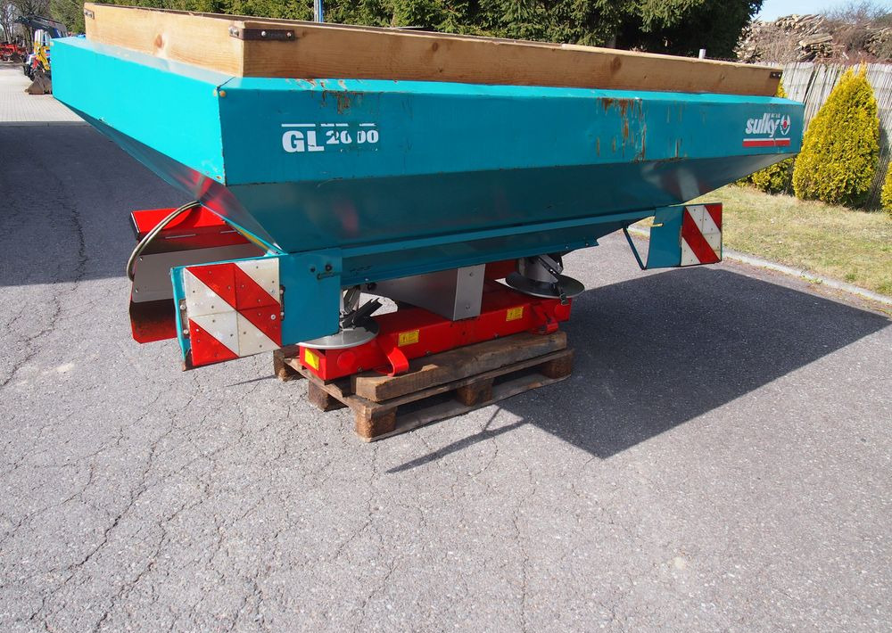 آلة رش الأسمدة Rozsiewacz nawozów Sulky DPX GL 2000  18-24m  Rozsiewacz nawozów Sulky: صور 8