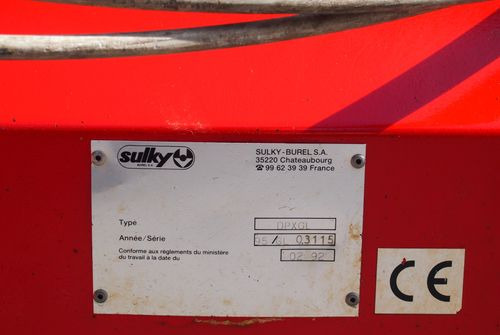Rozsiewacz nawozów Sulky DPX GL 2000 18-24m Rozsiewacz nawozów Sulky - آلة رش الأسمدة: صور 5 Rozsiewacz nawozów Sulky DPX GL 2000 18-24m Rozsiewacz nawozów Sulky - آلة رش الأسمدة: صور 5