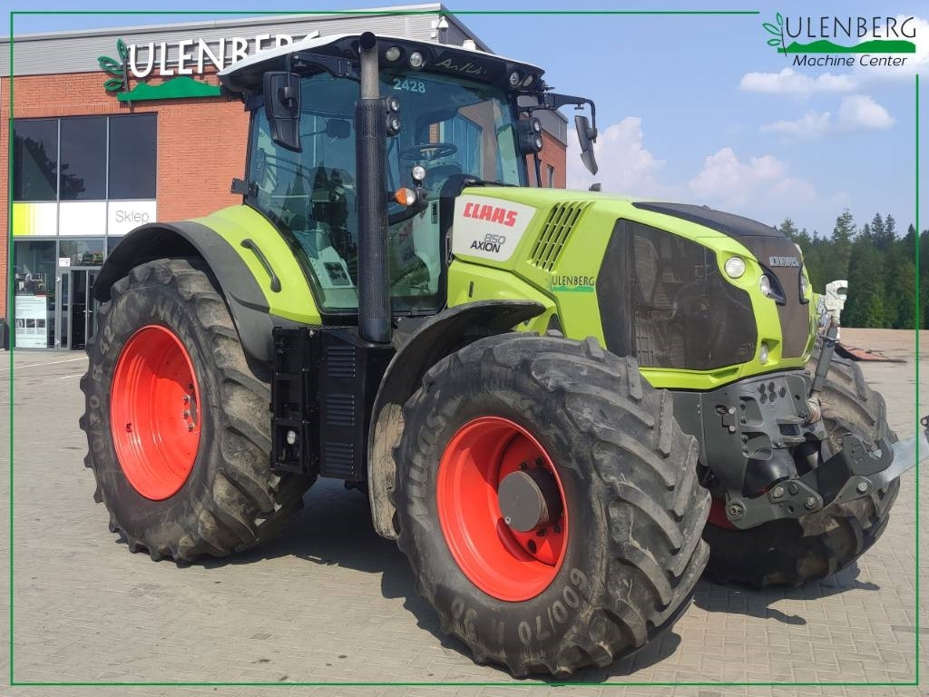 Claas Axion 850 CIS+ - جرار: صور 1 Claas Axion 850 CIS+ - جرار: صور 1