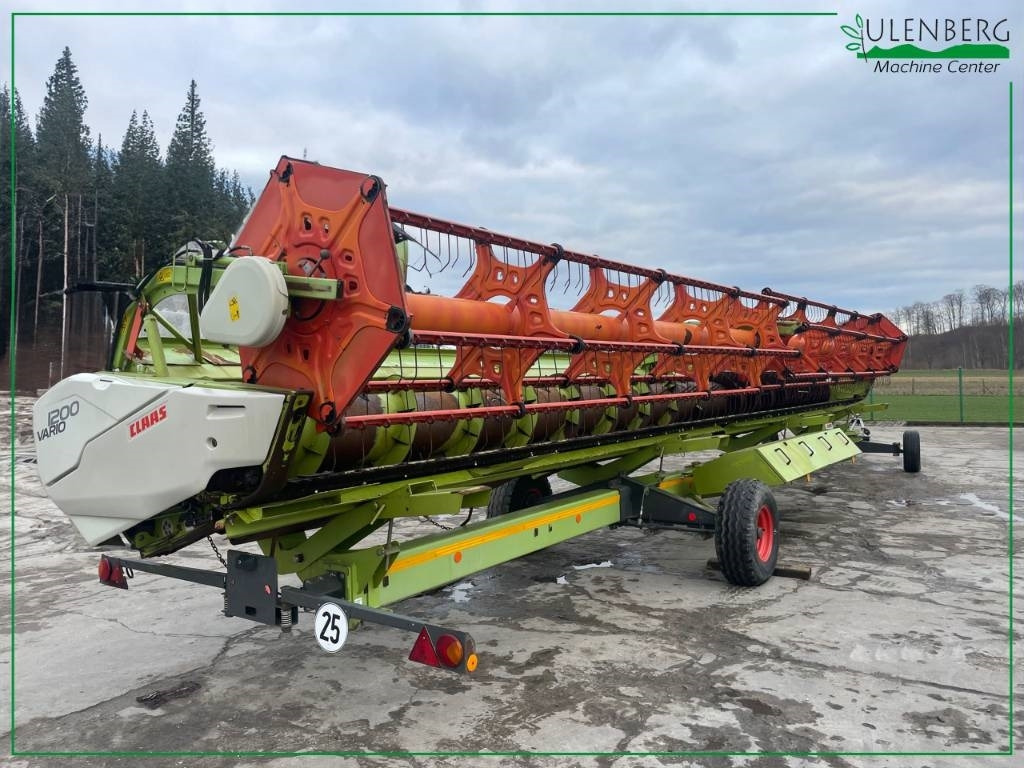 Claas Vario 1200 + wózek transportowy - معدات آلة حصاد: صور 1 Claas Vario 1200 + wózek transportowy - معدات آلة حصاد: صور 1