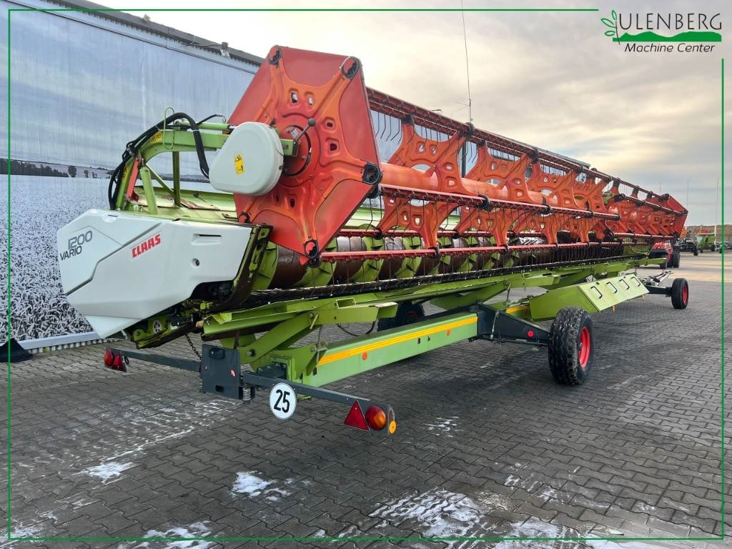 Claas Vario 1200 - معدات آلة حصاد: صور 1 Claas Vario 1200 - معدات آلة حصاد: صور 1