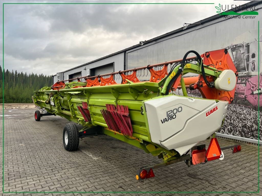 معدات آلة حصاد Claas Vario 1200: صور 11
