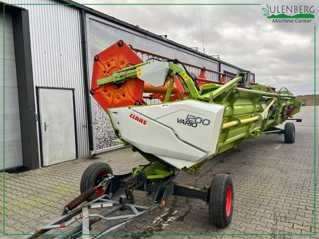 معدات آلة حصاد Claas Vario 1200: صور 6