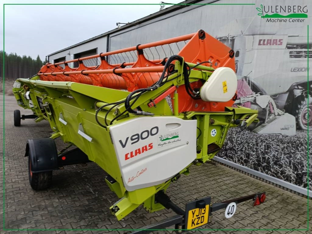 معدات آلة حصاد Claas Vario 900 + wózek transportowy: صور 9