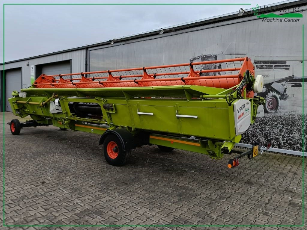 معدات آلة حصاد Claas Vario 900 + wózek transportowy: صور 7