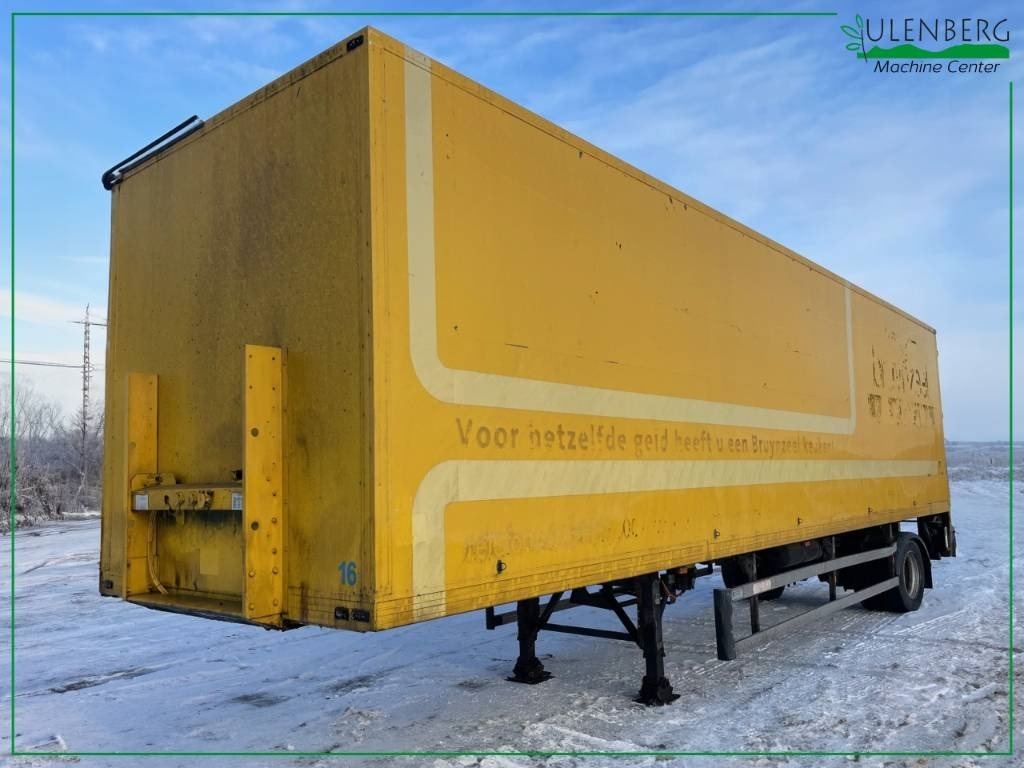 Groenewegen DRO-10-10B - بصندوق مغلق نصف مقطورة: صور 1 Groenewegen DRO-10-10B - بصندوق مغلق نصف مقطورة: صور 1