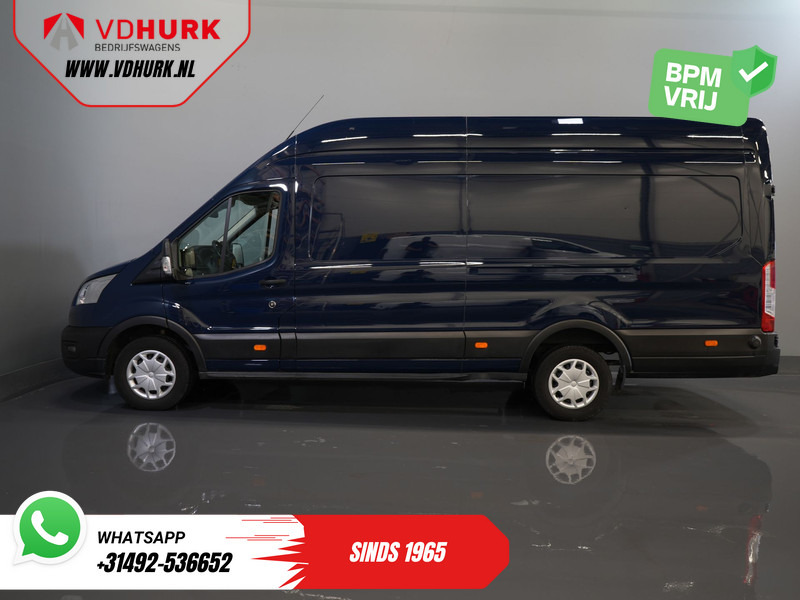 فان Ford Transit 350 2.0 TDCI 170 pk Aut. Jumbo L4H3 RWD BPM VRIJ! 270 Gr. Deuren/ Climate/ Betimmerd/ Camera/ Carplay/ Cruise/ PDC: صور 10