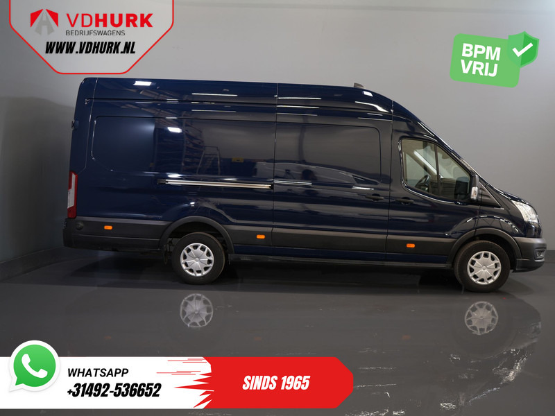 فان Ford Transit 350 2.0 TDCI 170 pk Aut. Jumbo L4H3 RWD BPM VRIJ! 270 Gr. Deuren/ Climate/ Betimmerd/ Camera/ Carplay/ Cruise/ PDC: صور 11