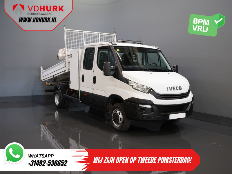 Iveco Daily 35C14D 2.3 140 pk Aut. ZF DC Dubbel Cabine 6Pers./ Kipper/ Pick Up/ Open Laadbak/ 3.5t Trekverm./ Dubbel Lucht/ Gev.Stoel/ Clima - قلاب صغير, الشاحنات الصغيرة كابينة مزدوجة: صور 1 Iveco Daily 35C14D 2.3 140 pk Aut. ZF DC Dubbel Cabine 6Pers./ Kipper/ Pick Up/ Open Laadbak/ 3.5t Trekverm./ Dubbel Lucht/ Gev.Stoel/ Clima - قلاب صغير, الشاحنات الصغيرة كابينة مزدوجة: صور 1