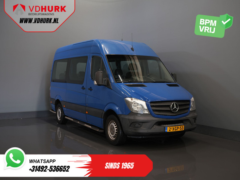 Mercedes-Benz Sprinter 213 2.2 CDI Aut. L2H2 9 Persoons EXPORT Incl. BTW&BPM €13.915,- Airco/ PDC V+A/ Side & Rearbar - صغيرة, ميكروباص: صور 1 Mercedes-Benz Sprinter 213 2.2 CDI Aut. L2H2 9 Persoons EXPORT Incl. BTW&BPM €13.915,- Airco/ PDC V+A/ Side & Rearbar - صغيرة, ميكروباص: صور 1