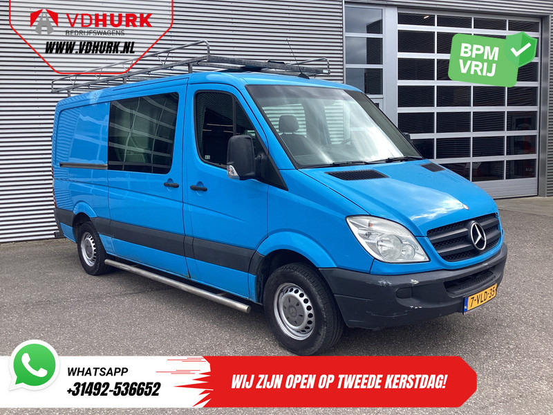 Mercedes-Benz Sprinter 313 2.2 CDI Aut. L2 DC Dubbel Cabine EXPORT ONLY Airco/ 2.8t Trekverm./ Imperiaal & Trap/ 7 Pers. - فان, الشاحنات الصغيرة كابينة مزدوجة: صور 1 Mercedes-Benz Sprinter 313 2.2 CDI Aut. L2 DC Dubbel Cabine EXPORT ONLY Airco/ 2.8t Trekverm./ Imperiaal & Trap/ 7 Pers. - فان, الشاحنات الصغيرة كابينة مزدوجة: صور 1