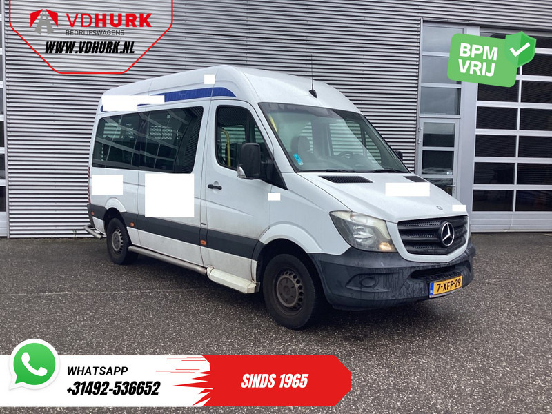 Mercedes-Benz Sprinter 313 2.2 CDI Aut. L2H2 €11.132 Incl. BTW BPM VRIJ! EXPORT ONLY Combi/ 9 Persoons/ Kombi/ 9P/ Airco/ Rolstoellift/ Gev.stoel - صغيرة, ميكروباص: صور 1 Mercedes-Benz Sprinter 313 2.2 CDI Aut. L2H2 €11.132 Incl. BTW BPM VRIJ! EXPORT ONLY Combi/ 9 Persoons/ Kombi/ 9P/ Airco/ Rolstoellift/ Gev.stoel - صغيرة, ميكروباص: صور 1