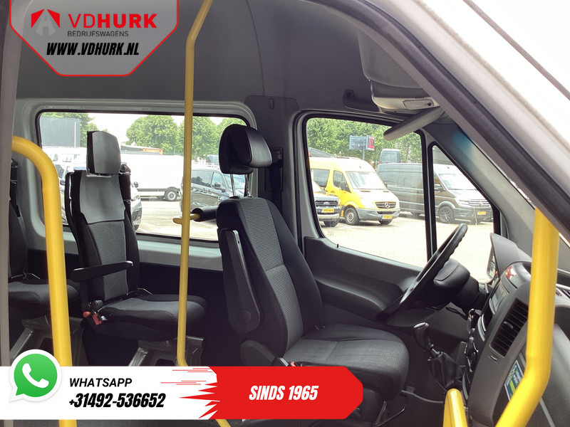 صغيرة, ميكروباص Mercedes-Benz Sprinter 313 2.2 CDI L2H2 €9922 Incl. BTW BPM VRIJ! EXPORT ONLY Combi/ 9 Persoons/ Kombi/ 9P/ Airco/ Rolstoellift: صور 10