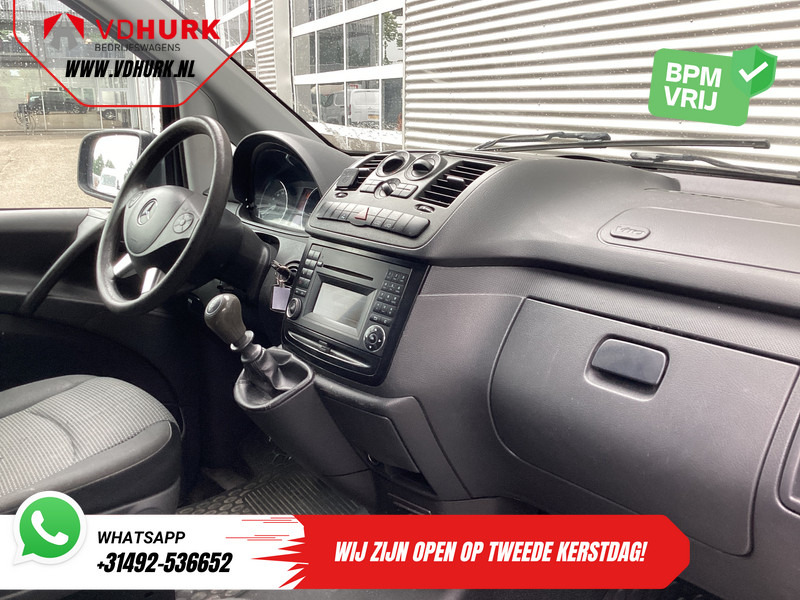فان المدمجة, الشاحنات الصغيرة كابينة مزدوجة Mercedes-Benz Vito 113 CDI DC Dubbel Cabine EXPORT ONLY 20” LMV/ Airco/ PDC/ Trekhaak: صور 11