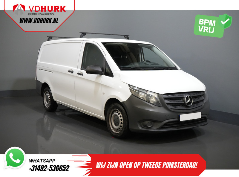 Mercedes-Benz Vito 116 CDI Aut. L2 RWD BPM VRIJ! Standkachel/ Navi/ Stoelverw./ Carplay/ Camera/ Cruise/ Trekhaak/ Airco - فان المدمجة: صور 1 Mercedes-Benz Vito 116 CDI Aut. L2 RWD BPM VRIJ! Standkachel/ Navi/ Stoelverw./ Carplay/ Camera/ Cruise/ Trekhaak/ Airco - فان المدمجة: صور 1