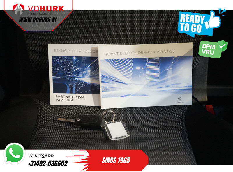 فان المدمجة Peugeot Partner 1.6 HDi BPM VRIJ! Ready2Go PDC/ Cruise/ Airco/ APK 2-2026: صور 19