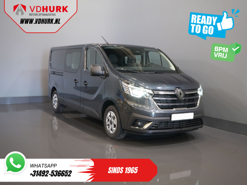 Renault Trafic 2.0 dCi 130 pk L2 BPM VRIJ! DC Dubbel Cabine LED/ 2xSchuifdeur/ Navi/ Carplay/ Camera/ PDC/ Cruise - فان المدمجة, الشاحنات الصغيرة كابينة مزدوجة: صور 1 Renault Trafic 2.0 dCi 130 pk L2 BPM VRIJ! DC Dubbel Cabine LED/ 2xSchuifdeur/ Navi/ Carplay/ Camera/ PDC/ Cruise - فان المدمجة, الشاحنات الصغيرة كابينة مزدوجة: صور 1