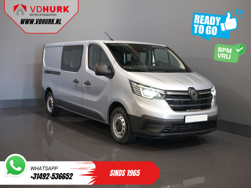 Renault Trafic 2.0 dCi 130 pk L2 BPM VRIJ! DC Dubbel Cabine LED/ 2xSchuifdeur/ Navi/ Carplay/ Camera/ PDC/ Cruise - فان المدمجة, الشاحنات الصغيرة كابينة مزدوجة: صور 1 Renault Trafic 2.0 dCi 130 pk L2 BPM VRIJ! DC Dubbel Cabine LED/ 2xSchuifdeur/ Navi/ Carplay/ Camera/ PDC/ Cruise - فان المدمجة, الشاحنات الصغيرة كابينة مزدوجة: صور 1