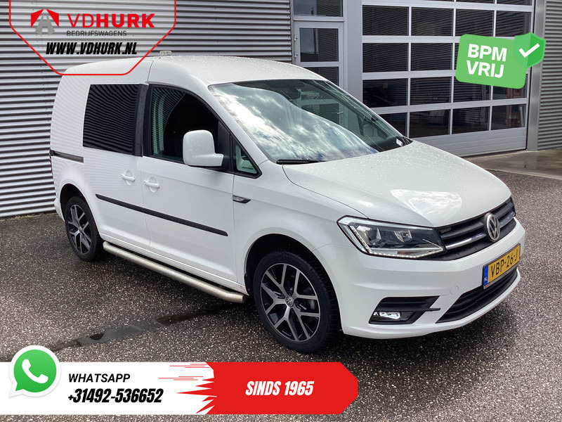 Volkswagen Caddy 2.0 TDI 100 pk Aut. Exclusive Edition BPM VRIJ! NL Auto/ Adapt. Cruise/ Xenon/ Leder/ Alarm III/ LMV/ Carplay/ Navi/ Sidebars/ P - فان المدمجة: صور 1 Volkswagen Caddy 2.0 TDI 100 pk Aut. Exclusive Edition BPM VRIJ! NL Auto/ Adapt. Cruise/ Xenon/ Leder/ Alarm III/ LMV/ Carplay/ Navi/ Sidebars/ P - فان المدمجة: صور 1