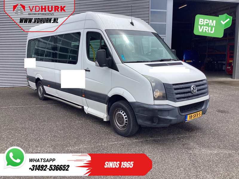 Volkswagen Crafter 35 2.0 TDI L3H2 EXPORT ONLY! €9.559 incl BTW/BPM Rolstoellift/ 9 Pers/ 9P/ Sidebars/ Rearbar/ Airco - صغيرة, ميكروباص: صور 1 Volkswagen Crafter 35 2.0 TDI L3H2 EXPORT ONLY! €9.559 incl BTW/BPM Rolstoellift/ 9 Pers/ 9P/ Sidebars/ Rearbar/ Airco - صغيرة, ميكروباص: صور 1