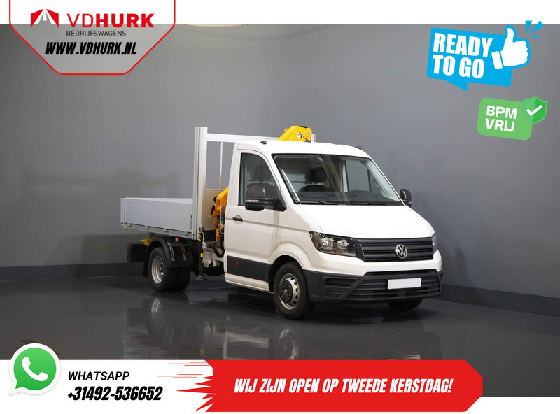تأجير Volkswagen Crafter 50 165 pk Effer 352S Kraan/ Crane/ Kran/ Autokran/ PTO/ Open laadbak/ Dubbel Lucht Volkswagen Crafter 50 165 pk Effer 352S Kraan/ Crane/ Kran/ Autokran/ PTO/ Open laadbak/ Dubbel Lucht: صور 8