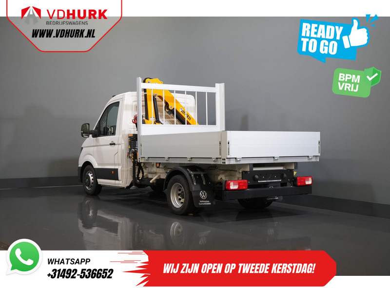 Volkswagen Crafter 50 165 pk Effer 352S Kraan/ Crane/ Kran/ Autokran/ PTO/ Open laadbak/ Dubbel Lucht - الشاحنات الصغيرة المسطحة: صور 3 Volkswagen Crafter 50 165 pk Effer 352S Kraan/ Crane/ Kran/ Autokran/ PTO/ Open laadbak/ Dubbel Lucht - الشاحنات الصغيرة المسطحة: صور 3