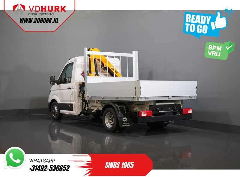Volkswagen Crafter 50 165 pk Effer 352S Kraan/ Crane/ Kran/ Autokran/ PTO/ Open laadbak/ Dubbel Lucht - الشاحنات الصغيرة المسطحة: صور 3 Volkswagen Crafter 50 165 pk Effer 352S Kraan/ Crane/ Kran/ Autokran/ PTO/ Open laadbak/ Dubbel Lucht - الشاحنات الصغيرة المسطحة: صور 3