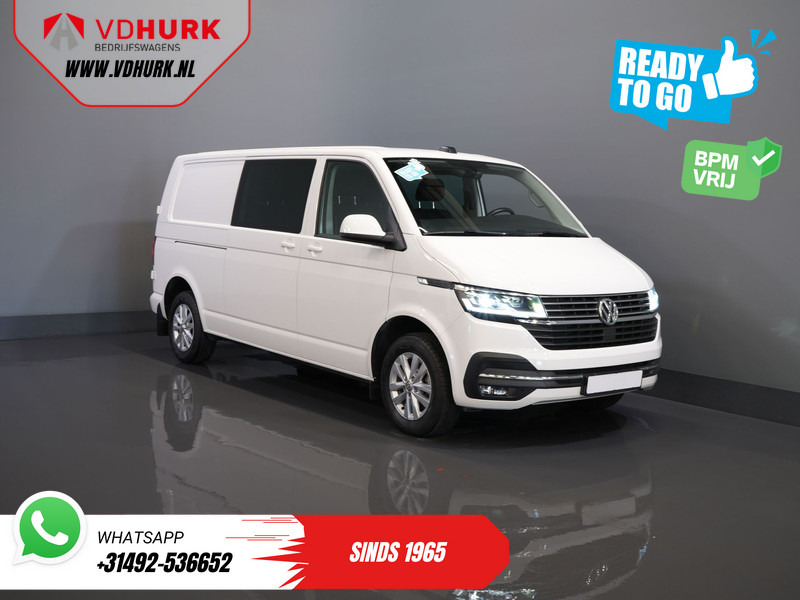 Volkswagen Transporter 2.0 TDI 150 pk Aut. L2 DC Dubbel Cabine BPM VRIJ! Ready2Go 2xSchuifdeur/ Adapt Cruise/ LED/ Standkachel/ Stoelverw./ Carplay/ Ca - فان المدمجة, الشاحنات الصغيرة كابينة مزدوجة: صور 1 Volkswagen Transporter 2.0 TDI 150 pk Aut. L2 DC Dubbel Cabine BPM VRIJ! Ready2Go 2xSchuifdeur/ Adapt Cruise/ LED/ Standkachel/ Stoelverw./ Carplay/ Ca - فان المدمجة, الشاحنات الصغيرة كابينة مزدوجة: صور 1