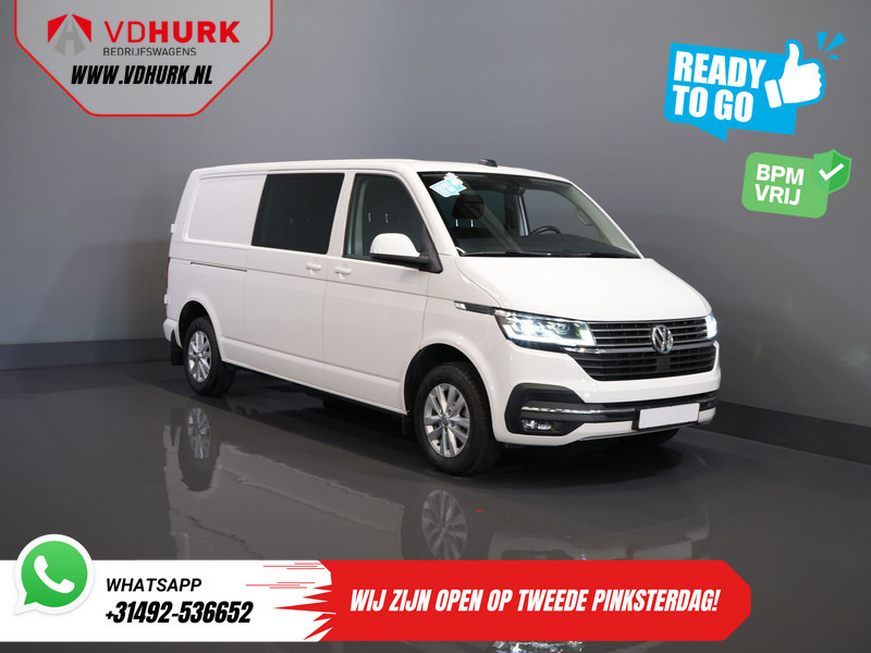 Volkswagen Transporter 2.0 TDI 150 pk Aut. L2 DC Dubbel Cabine BPM VRIJ! Ready2Go 2xSchuifdeur/ Adapt Cruise/ LED/ Standkachel/ Stoelverw./ Carplay/ Ca - فان المدمجة, الشاحنات الصغيرة كابينة مزدوجة: صور 1 Volkswagen Transporter 2.0 TDI 150 pk Aut. L2 DC Dubbel Cabine BPM VRIJ! Ready2Go 2xSchuifdeur/ Adapt Cruise/ LED/ Standkachel/ Stoelverw./ Carplay/ Ca - فان المدمجة, الشاحنات الصغيرة كابينة مزدوجة: صور 1