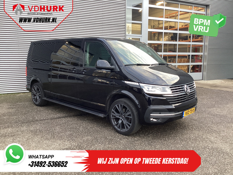 Volkswagen Transporter T6.1 2.0 TDI 150 pk DSG Aut. L2 DC Dubbel Cabine LED/ 20" LMV/ Elek. Schuifdeur/ Alpine/ Leder/ Climate/ Cruise/ Camera/ Trekhaa - فان المدمجة, الشاحنات الصغيرة كابينة مزدوجة: صور 1 Volkswagen Transporter T6.1 2.0 TDI 150 pk DSG Aut. L2 DC Dubbel Cabine LED/ 20" LMV/ Elek. Schuifdeur/ Alpine/ Leder/ Climate/ Cruise/ Camera/ Trekhaa - فان المدمجة, الشاحنات الصغيرة كابينة مزدوجة: صور 1