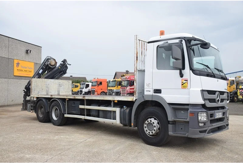 Mercedes-Benz Actros 2641 - شاحنات مسطحة, شاحنة كرين: صور 5 Mercedes-Benz Actros 2641 - شاحنات مسطحة, شاحنة كرين: صور 5