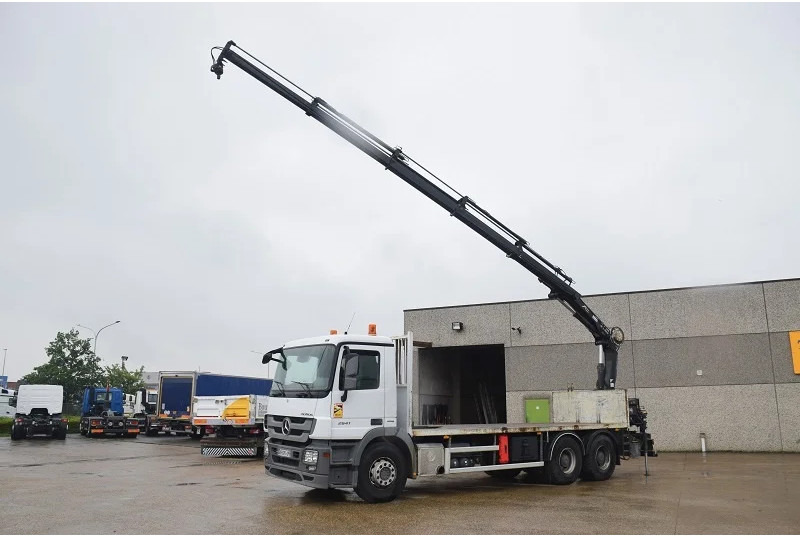 شاحنات مسطحة, شاحنة كرين Mercedes-Benz Actros 2641: صور 17
