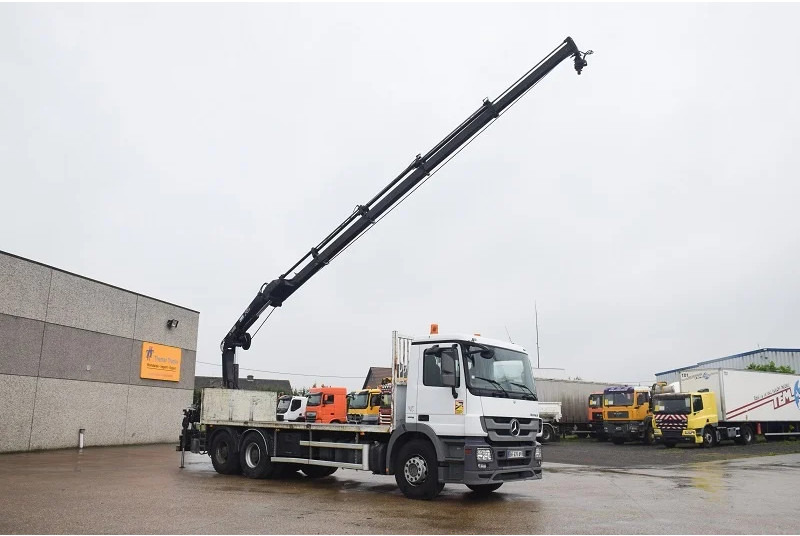 Mercedes-Benz Actros 2641 - شاحنات مسطحة, شاحنة كرين: صور 1 Mercedes-Benz Actros 2641 - شاحنات مسطحة, شاحنة كرين: صور 1