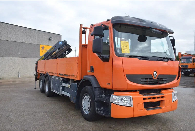 Renault Premium 410 - شاحنات مسطحة, شاحنة كرين: صور 5 Renault Premium 410 - شاحنات مسطحة, شاحنة كرين: صور 5