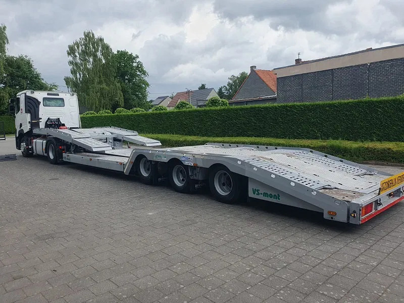 VS MONT VSAT02 -Belgische Trailer - Truck transporter - شاحنة نقل سيارات نصف مقطورة: صور 1 VS MONT VSAT02 -Belgische Trailer - Truck transporter - شاحنة نقل سيارات نصف مقطورة: صور 1