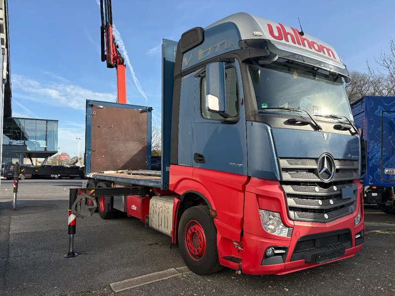 Mercedes-Benz Actros 2548 6X2 + Aanhanger*Palfinger crane*Cruise control*Airco* - شاحنة ستارة, شاحنة كرين: صور 4 Mercedes-Benz Actros 2548 6X2 + Aanhanger*Palfinger crane*Cruise control*Airco* - شاحنة ستارة, شاحنة كرين: صور 4