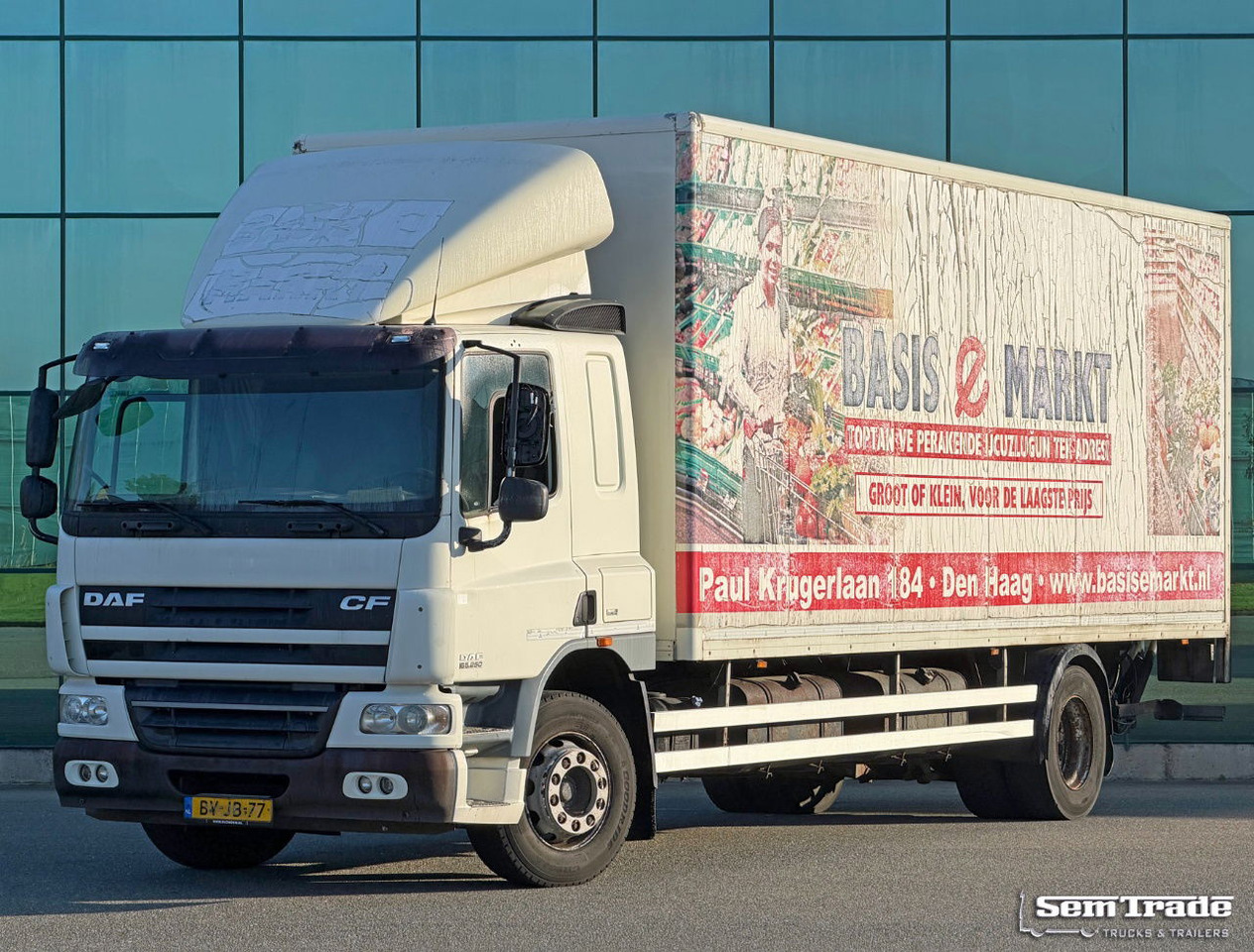 DAF CF 65 Euro 5 Only 202.000 KM Tail Lift Holland-Truck - بصندوق مغلق شاحنة: صور 1 DAF CF 65 Euro 5 Only 202.000 KM Tail Lift Holland-Truck - بصندوق مغلق شاحنة: صور 1
