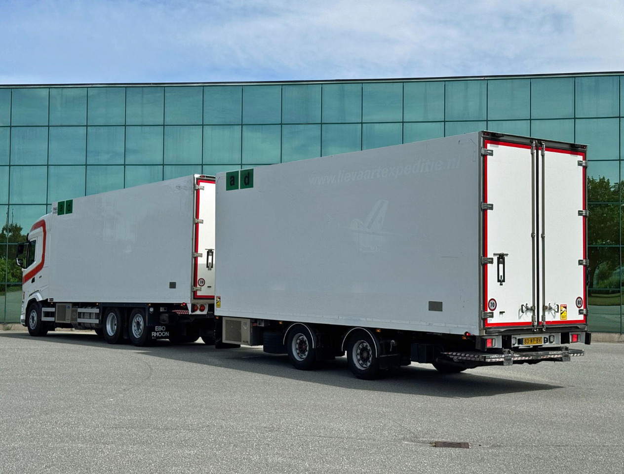 DAF XF 480 FAR Frigo Combi 50 CC 2x Lift Carrier TRS Iceland TOP Condition NL Combi - مبردة شاحنة: صور 3 DAF XF 480 FAR Frigo Combi 50 CC 2x Lift Carrier TRS Iceland TOP Condition NL Combi - مبردة شاحنة: صور 3