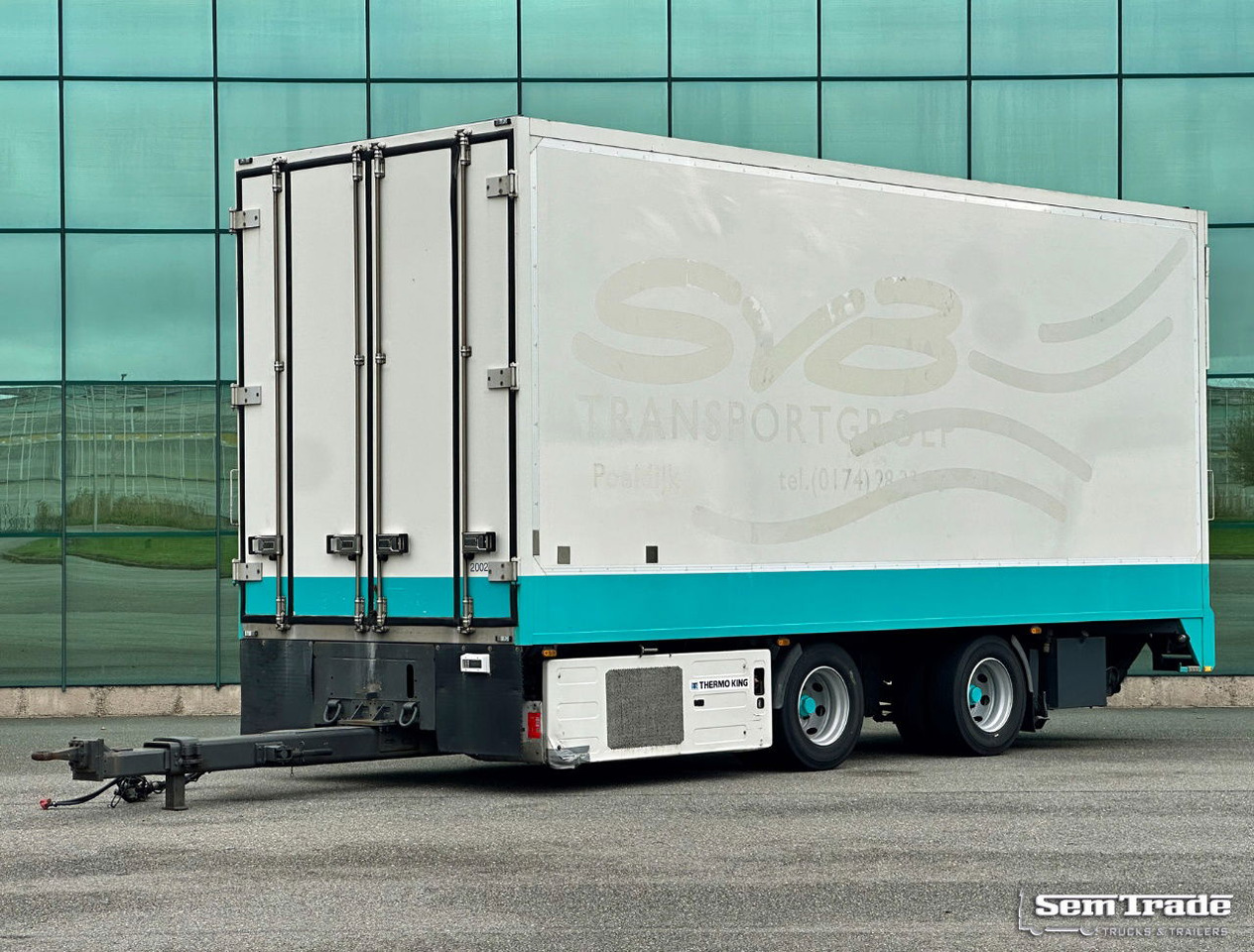 Diversen Heiwo HWA 20MZ Thermo King 3000 KG. Tail Lift Front Doors TOP Condition - مبردة مقطورة: صور 1 Diversen Heiwo HWA 20MZ Thermo King 3000 KG. Tail Lift Front Doors TOP Condition - مبردة مقطورة: صور 1
