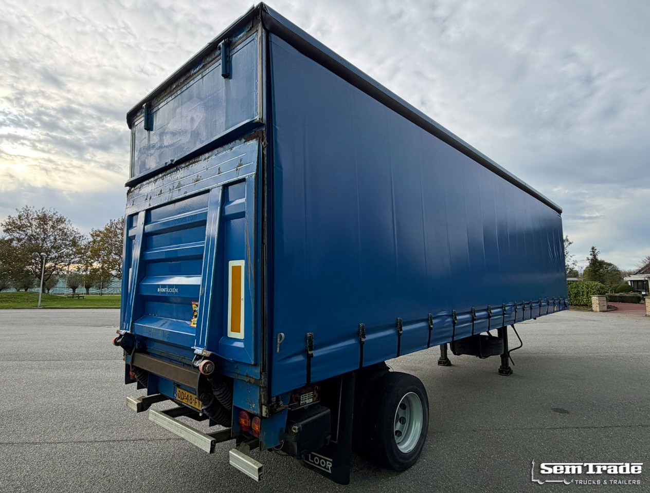 Floor FL0-12-102 City Trailer Tail Lift Good Condition Holland-Trailer - الخيمة نصف مقطورة: صور 4 Floor FL0-12-102 City Trailer Tail Lift Good Condition Holland-Trailer - الخيمة نصف مقطورة: صور 4