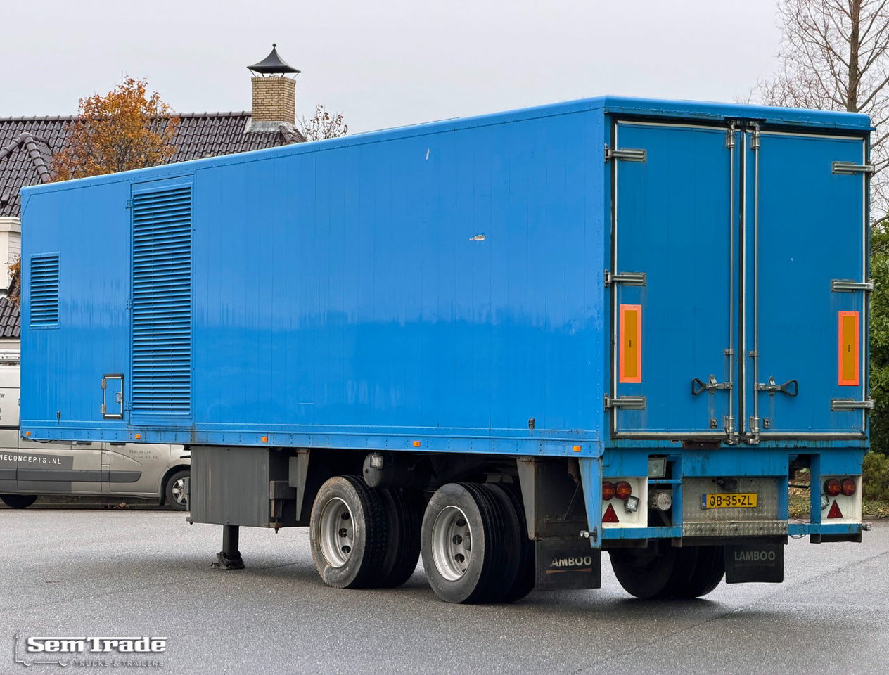 Floor FLO-12-202 Steering Axle Drum Brakes Holland-Trailer - بصندوق مغلق نصف مقطورة: صور 3 Floor FLO-12-202 Steering Axle Drum Brakes Holland-Trailer - بصندوق مغلق نصف مقطورة: صور 3