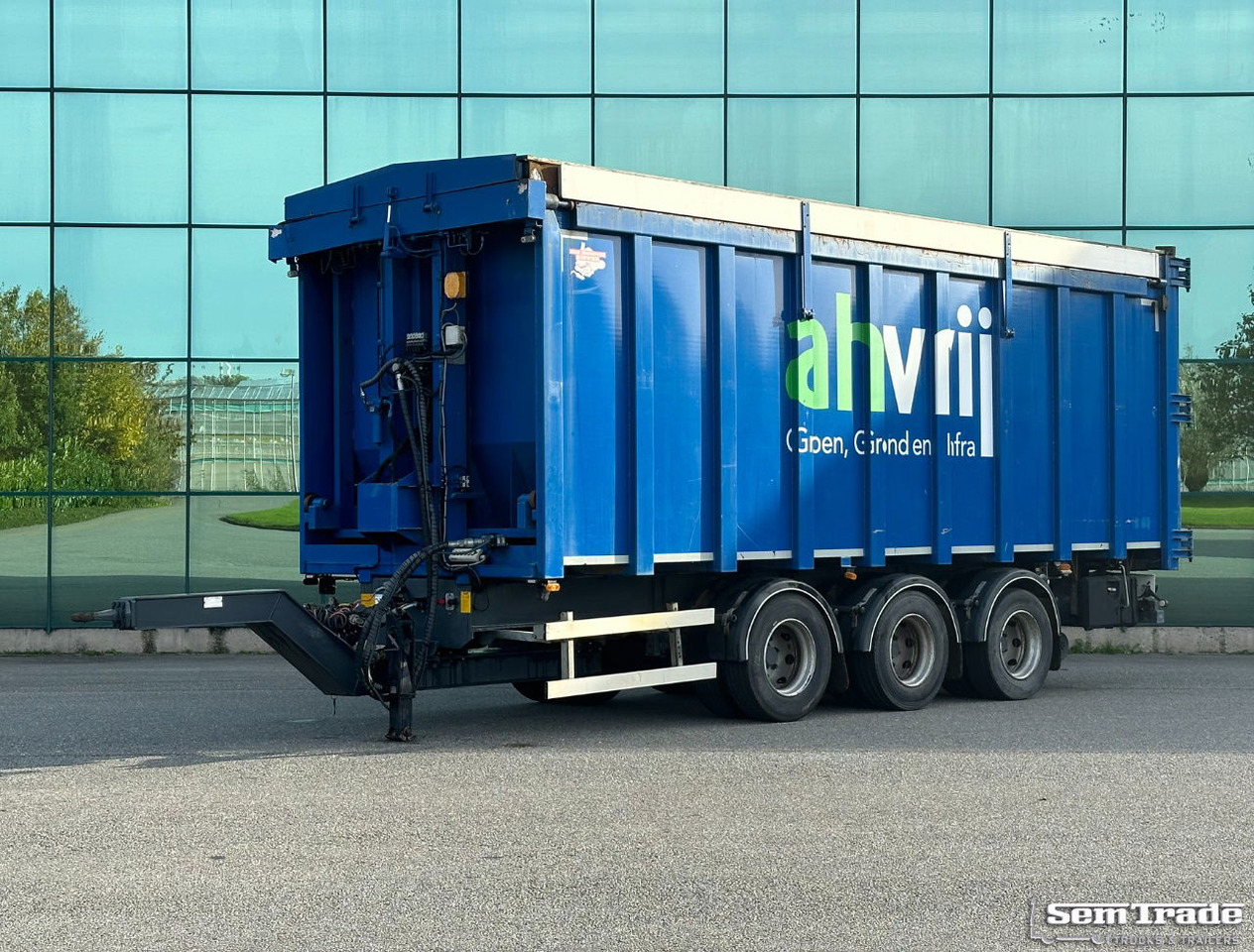 LAG M-3-24 + Piet Ruizeveld DS Lift Axle 72.000 KM Super Condition - قلابة مقطورة الزراعية: صور 1 LAG M-3-24 + Piet Ruizeveld DS Lift Axle 72.000 KM Super Condition - قلابة مقطورة الزراعية: صور 1
