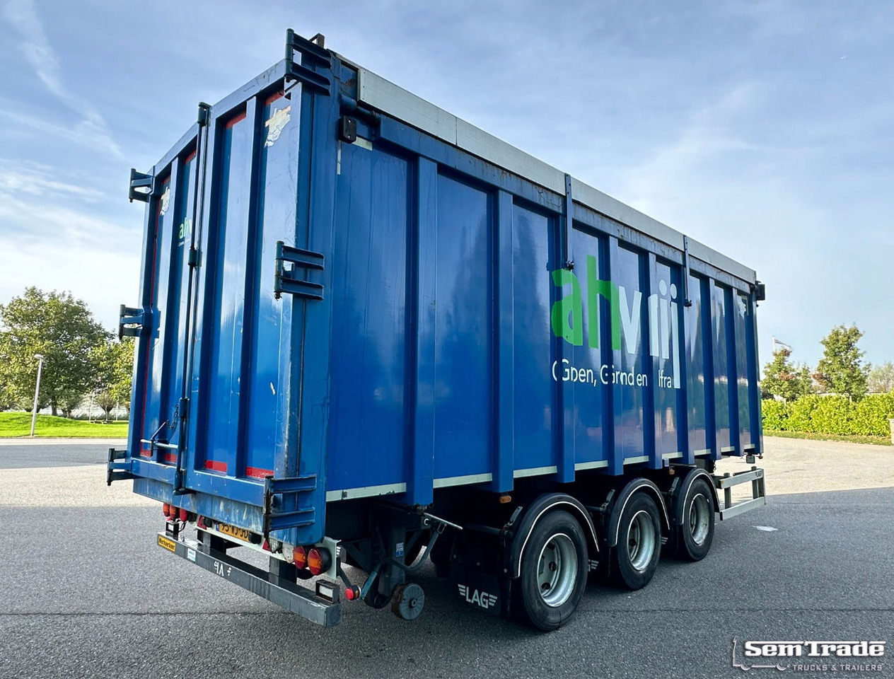 LAG M-3-24 + Piet Ruizeveld DS Lift Axle 72.000 KM Super Condition - قلابة مقطورة الزراعية: صور 5 LAG M-3-24 + Piet Ruizeveld DS Lift Axle 72.000 KM Super Condition - قلابة مقطورة الزراعية: صور 5