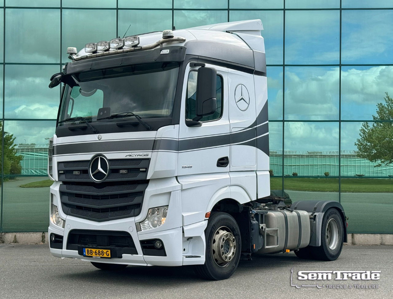 Mercedes-Benz Actros 1945 382.000 KM PTO + Hydraulics TOP Condition NL Truck - شاحنة جرار: صور 1 Mercedes-Benz Actros 1945 382.000 KM PTO + Hydraulics TOP Condition NL Truck - شاحنة جرار: صور 1