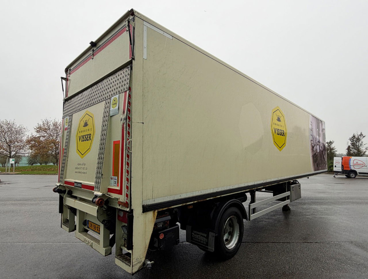 Pacton TBD 122 Tail Lift Steering Axle 1075x250x230 Inside NL City Trailer - بصندوق مغلق نصف مقطورة: صور 5 Pacton TBD 122 Tail Lift Steering Axle 1075x250x230 Inside NL City Trailer - بصندوق مغلق نصف مقطورة: صور 5